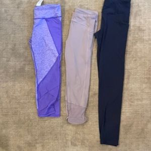 Bundle leggings size 12 -Ivivva and Athleta